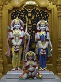 Shri Sita-Ram Dev and Shri Haumanji